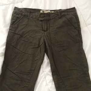 Olive green pants sz 9